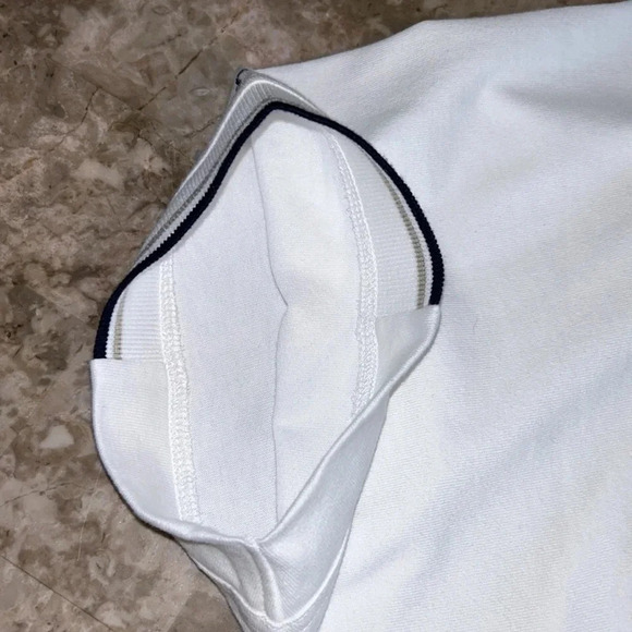 PING COLLECTION golf polo white shirt ! 100 cotton ! Schneider electric - Picture 10 of 11